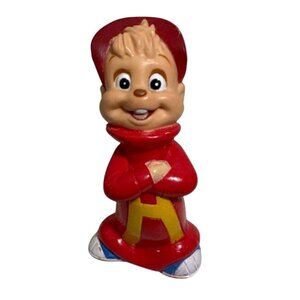 Alvin Chipmunk PVC Figure Vintage 1990 Kentucky Fried Chicken Canada Toy 3.25"